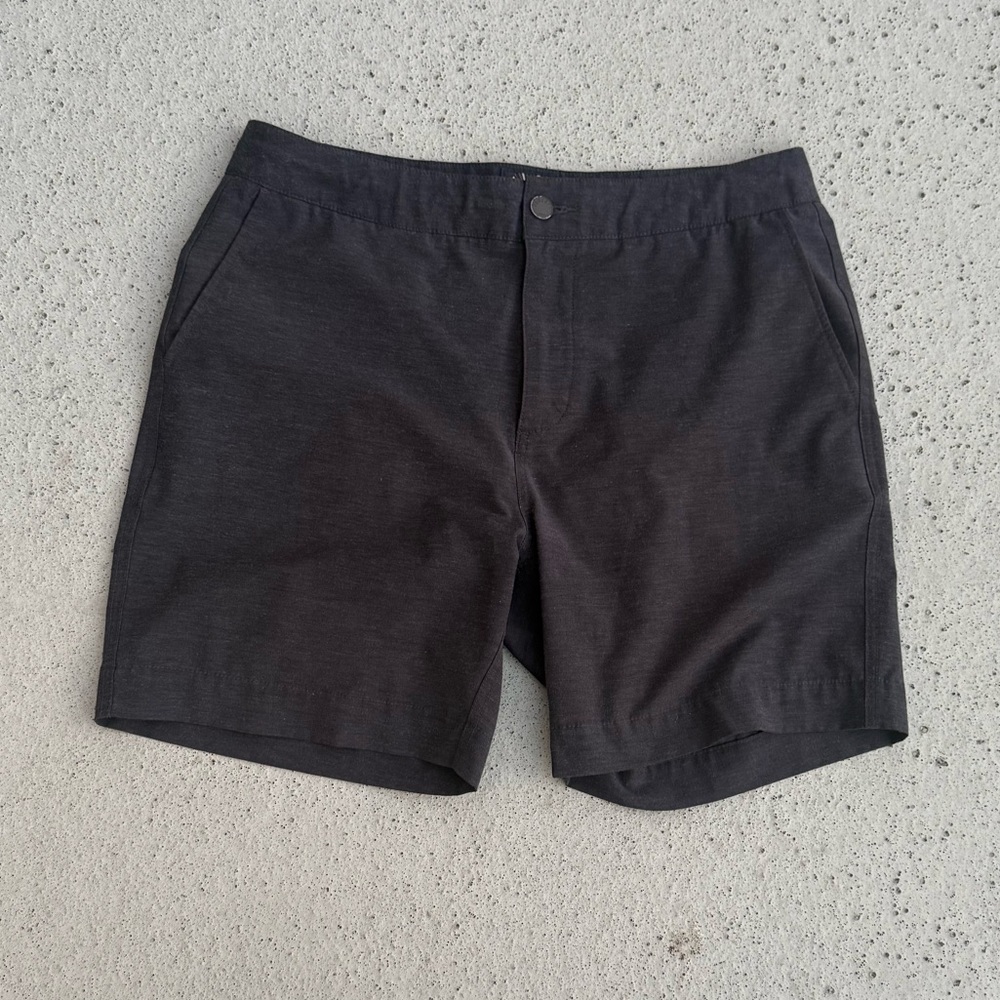 Faherty All Day Men's Shorts Charcoal Size 33